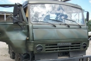 Бійці "Донбасу" знищили під Широкиним КамАЗ бойовиків