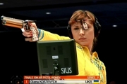 Костевич стала чемпіонкою Європи в стрільбі з пневматичного пістолета.Відео