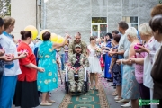 Герої одружуються:в Кременчуцькому госпіталі ветеранів розписалися поранений в АТО боєць і волонтерка