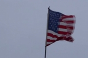 USA is OK.Над Широкіно підняли американський прапор.Відео