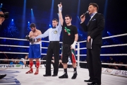 Чеченський боксер після бою вразив зал вигуком “Слава Україні”