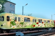 В київському метро запустять "квітковий" потяг